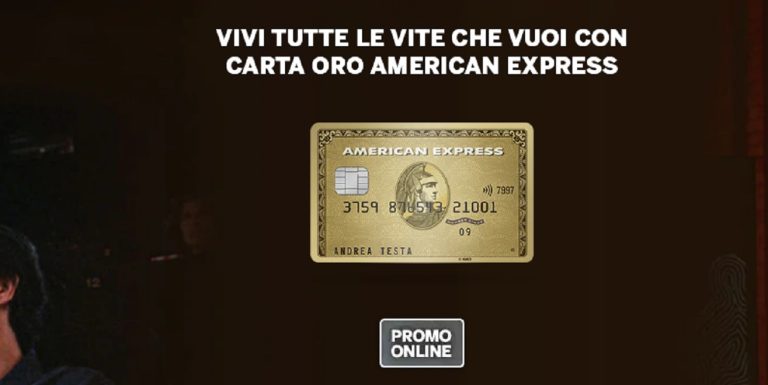 Vantaggi e offerte di carta Oro American Express.