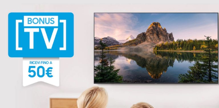 Requisiti per accedere al bonus Tv con Samsung e le offerte del momento.