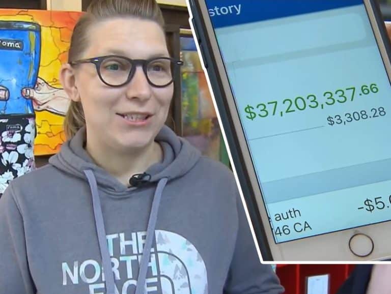 Una donna americana si è trovata sul conto 37 milioni di dollari a causa di un errore da parte della banca.