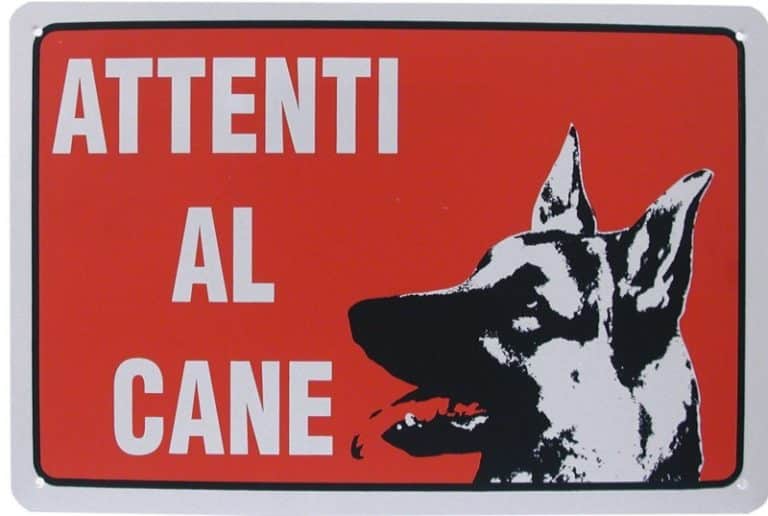 Cartello 'attenti al cane': secondo la corte di Cassazione il padrone è sempre responsabile e non ha valore legale.