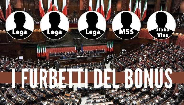 La casta imbosca lo scandalo del bonus da 600 euro Inps richiesto da cinque parlamentari alla vigilia del referendum.