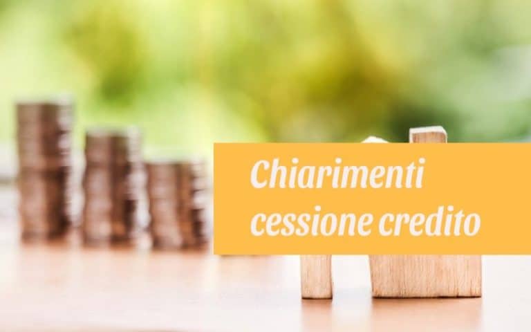 Chi ha usufruito della detrazione parziale della spesa per i lavori rientranti nel bonus 110%, può anche optare per la cessione del credito