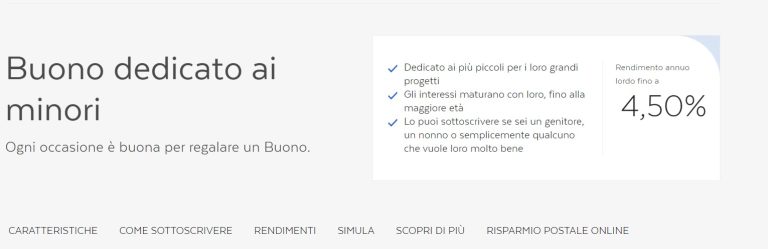 Buono dedicato ai minori o BTp 2041?