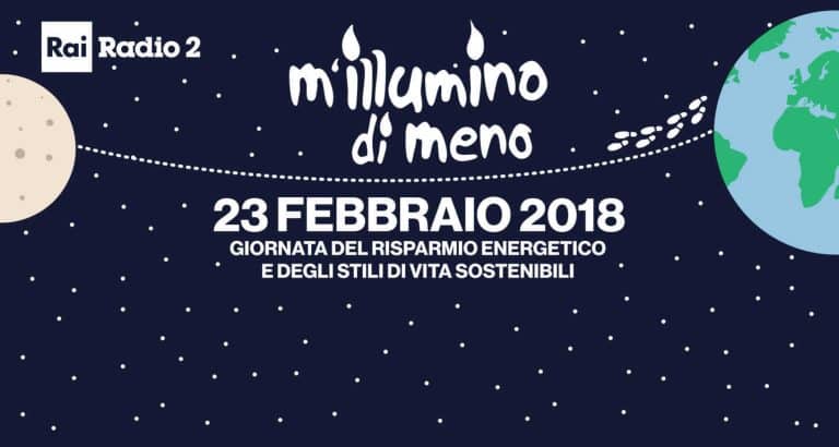 M'illumino di meno oggi 23 febbraio 2018 Giornata del risparmio energetico: luci spente in oltre 50 musei, ecco l'elenco di tutti i siti che vi parteciperanno stilato dal Ministero dei Beni Culturali.
