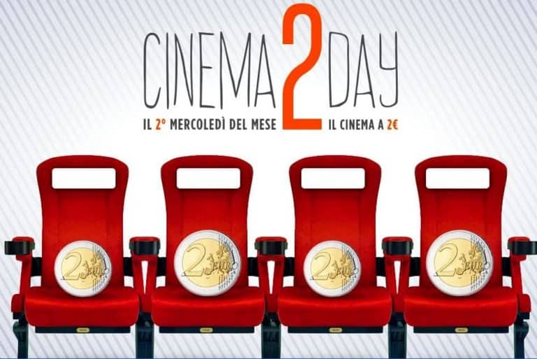 Ogni secondo mercoledì del mese i film costeranno 2 euro per l'iniziativa Cinema2Day.  Ecco le sale che aderiscono alla promoizone a Napoli, Milano e Roma.