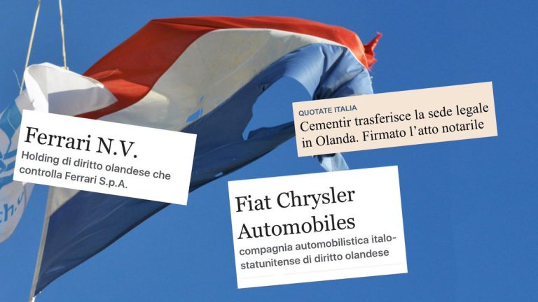 L’Olanda non fa pagare tasse alle multinazionali italiane, ma le aziende locali scappano. In arrivo una legge per impedirlo. E In Italia come vanno le cose?