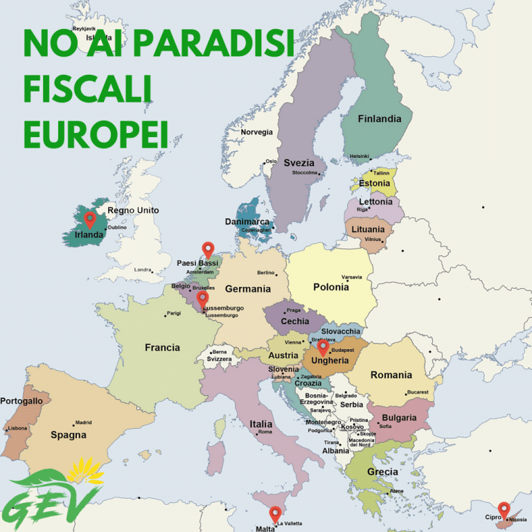 Assurdo che Bruxelles permetta l’esistenza di paradisi fiscali in tempi di pandemia. Pressione per abolire i regimi a fiscalità agevolata.