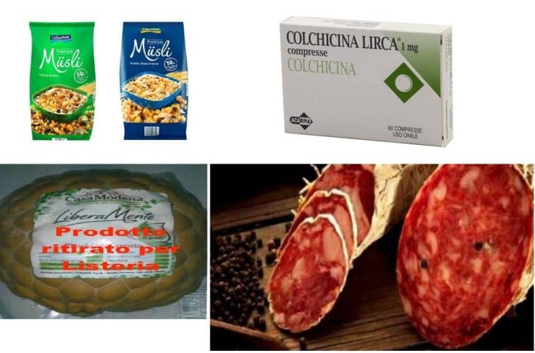 Prodotti alimentari e farmaci ritirati dal commercio perchè dannosi per la salute, nuova lista aggiornata al 11 ottobre 2017.