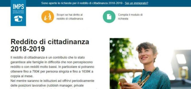 Sito Inps fake per modulo domanda reddito di cittadinanza online: pioggia di richiesta all'IMPS, Istituto Mondiale Provvidenza Solare. Perché è diventato virale e che cosa significa