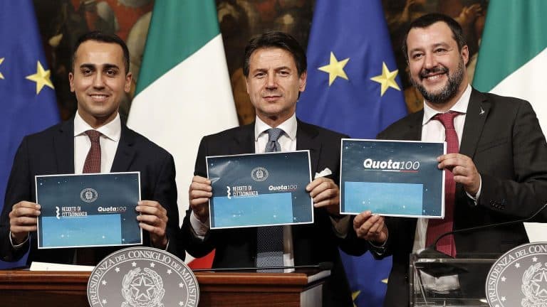 Quota 100 e reddito di cittadinanza hanno la stessa matrice politica. Se sparisce il primo, anche il secondo cade.