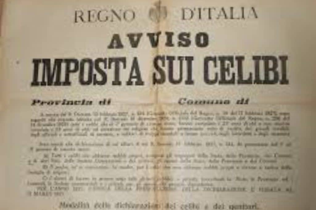 In Italia si fanno pochi figli e la crisi demografica mina la tenuta delle pensioni. Qualcuno pensa di tassare i single come ai tempi di Mussolini.
