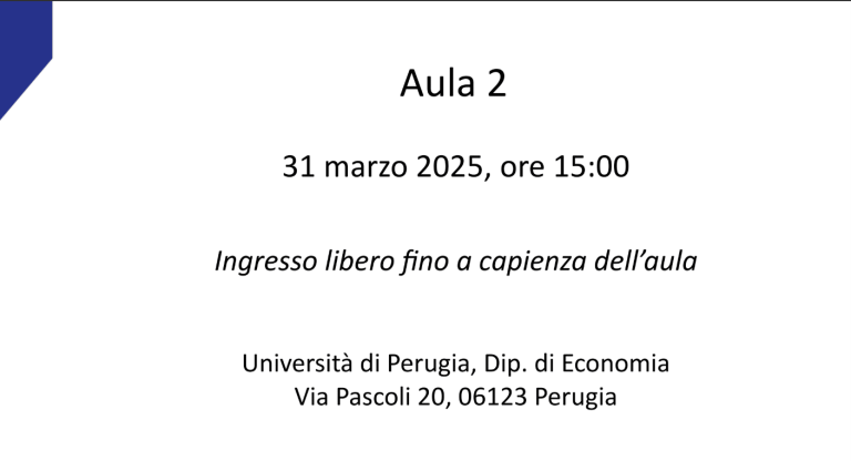Workshop su criptovalute all'Università di Perugia