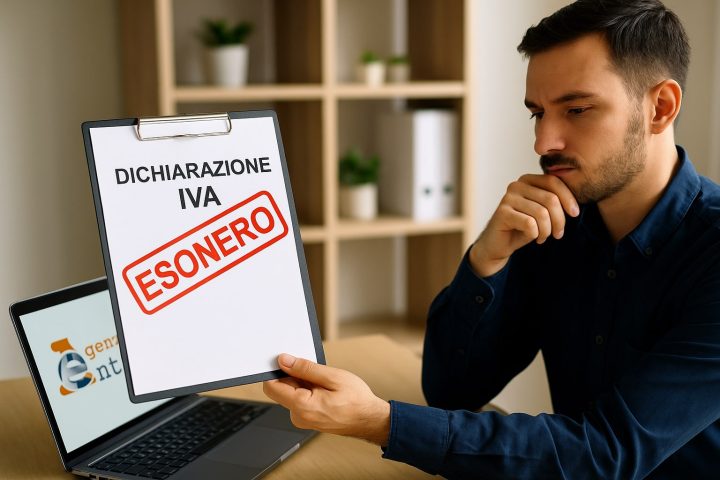 esonero dichiarazione iva