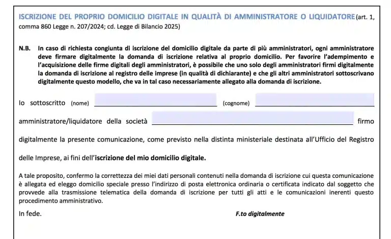 Il MIMIT estende al 31 dicembre 2025 il termine per la comunicazione della PEC degli amministratori, mantenendo invariate le modalità operative