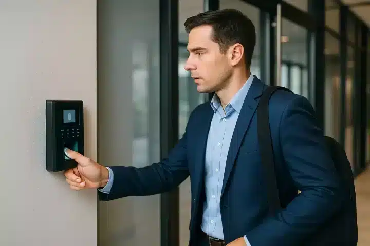 impronti digitali presenze sul lavoro