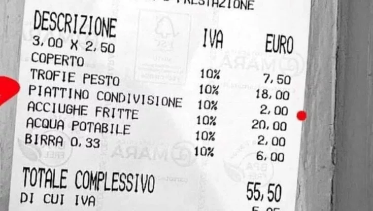 Altra estate di scontrini pazzi