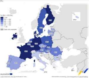 Grosse imprese ed esportazioni di servizi