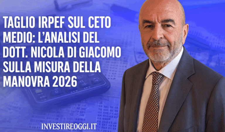 Il dott. Nicola Di Giacomo esperto in materia tributaria analizza l’impatto del taglio Irpef previsto con la manovra di bilancio 2026