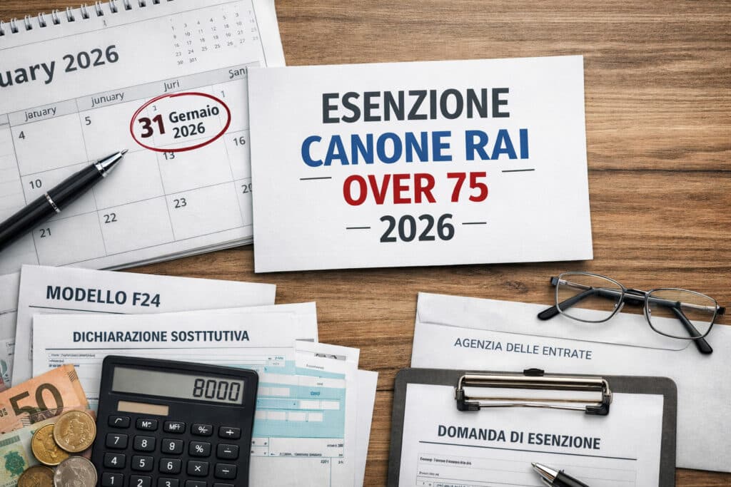 esenzione canone rai over 75