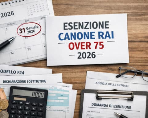 esenzione canone rai over 75