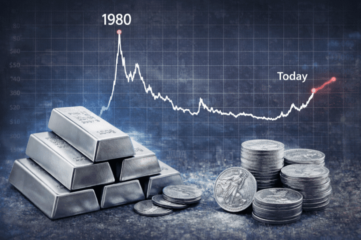 L'argento è da record, ma non al netto dell'inflazione