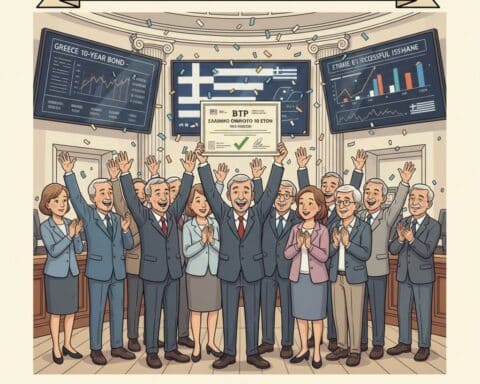Emissione del nuovo bond a 10 anni in Grecia