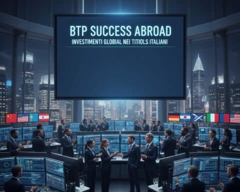 Il successo dei BTp all'estero