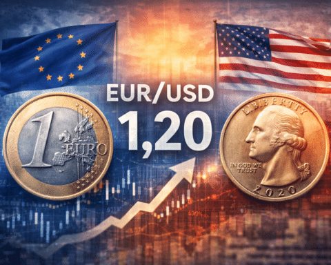Cambio euro dollaro ai massimi dal 2021