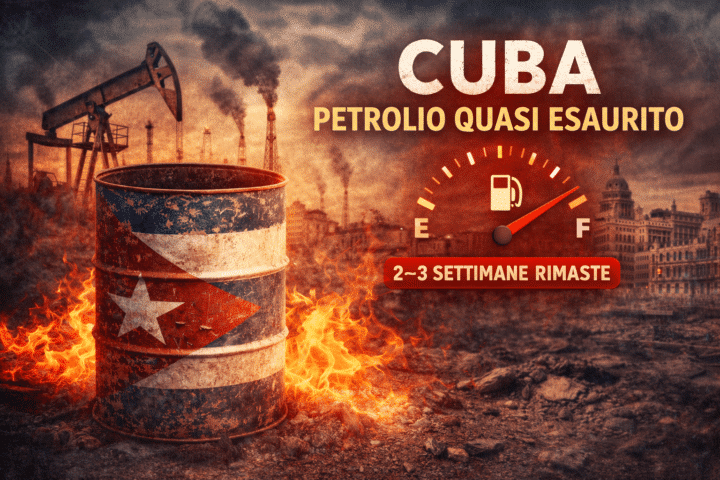 Cuba verso il blackout petrolifero