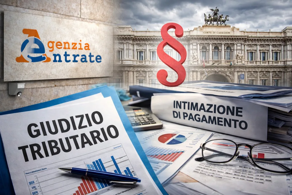 giudizio processo tributario