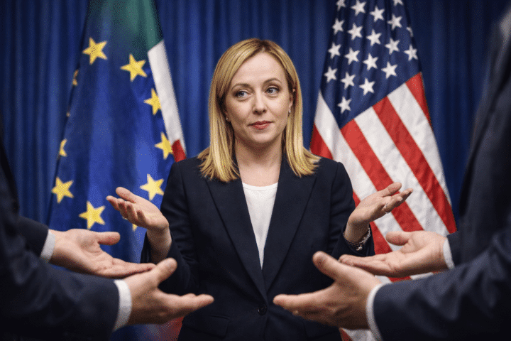 Italia mediatrice tra UE e USA