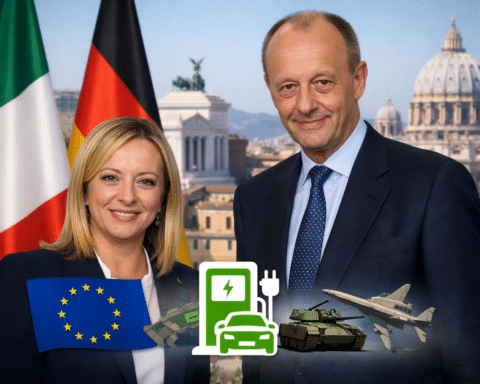 Tra Meloni e Merz è asse