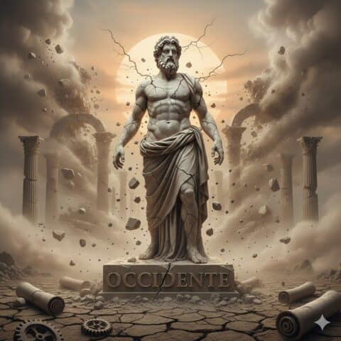 Shock sui mercati con il collasso dell'Occidente