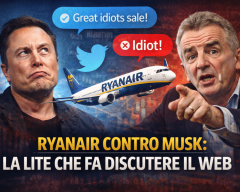 Insulti tra Musk e Ryanair