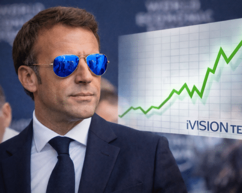 Azioni iVision Tech volano grazie agli occhiali di Macron