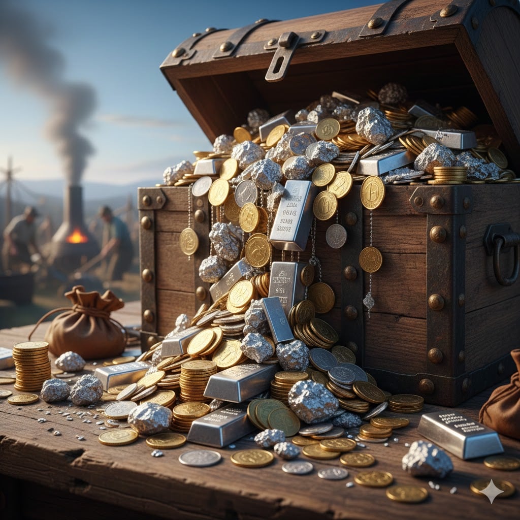 Oro e argento volano