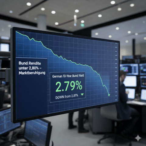 Rendimento Bund a 10 anni sotto 2,80%