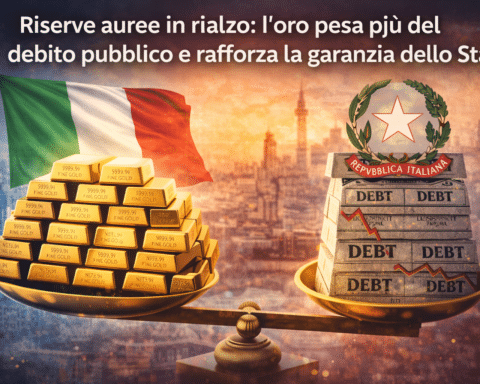Riserve Banca d'Italia e debito pubblico
