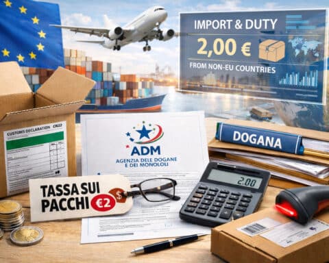 tassa sui pacchi istruzioni