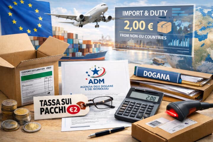 tassa sui pacchi istruzioni