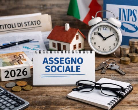 assegno sociale 2026