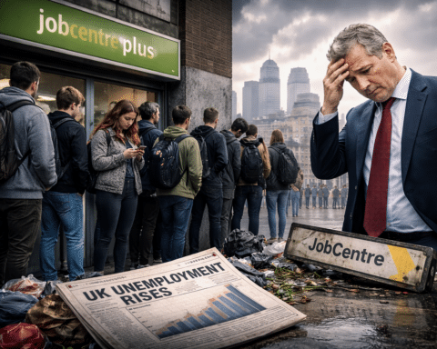 Disoccupazione UK in rialzo