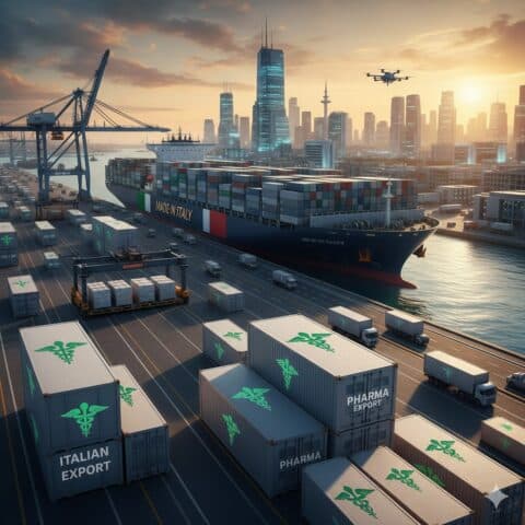 Farmaci trainano export d'Italia