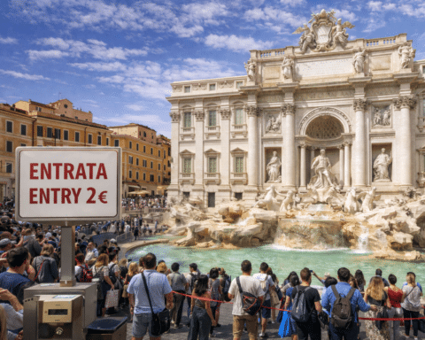 Fontana di Trevi a pagamento