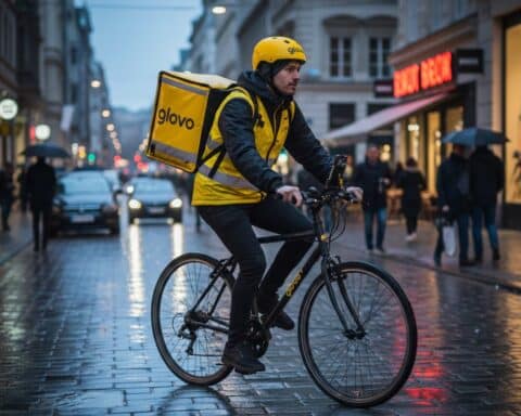 Glovo sotto accusa per sfruttamento dei rider