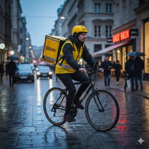 Glovo sotto accusa per sfruttamento dei rider