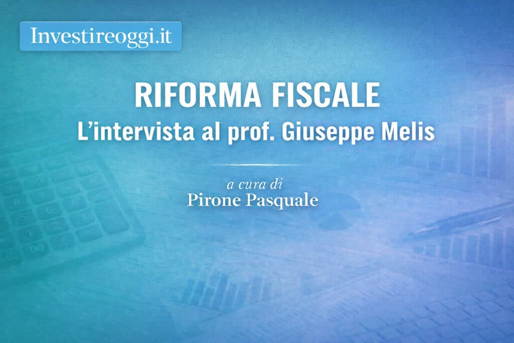 intervista riforma fiscale Giuseppe Melis