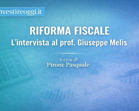 intervista riforma fiscale Giuseppe Melis