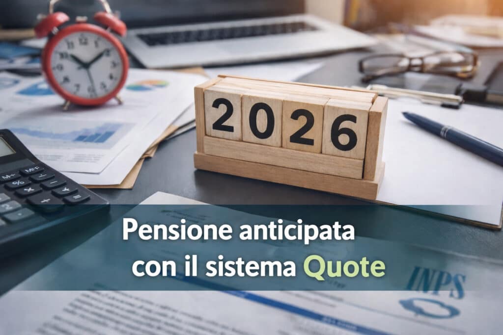 pensione anticipata sistema quote