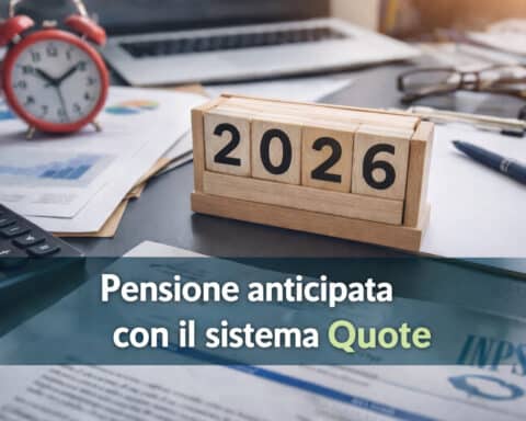 pensione anticipata sistema quote